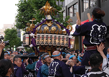 山王祭への参加