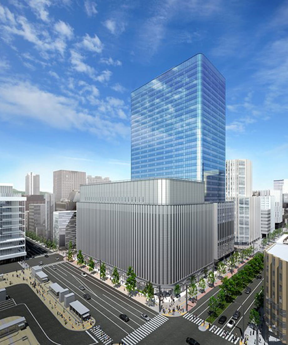 北4⻄3地区第⼀種市街地再開発事業イメージ