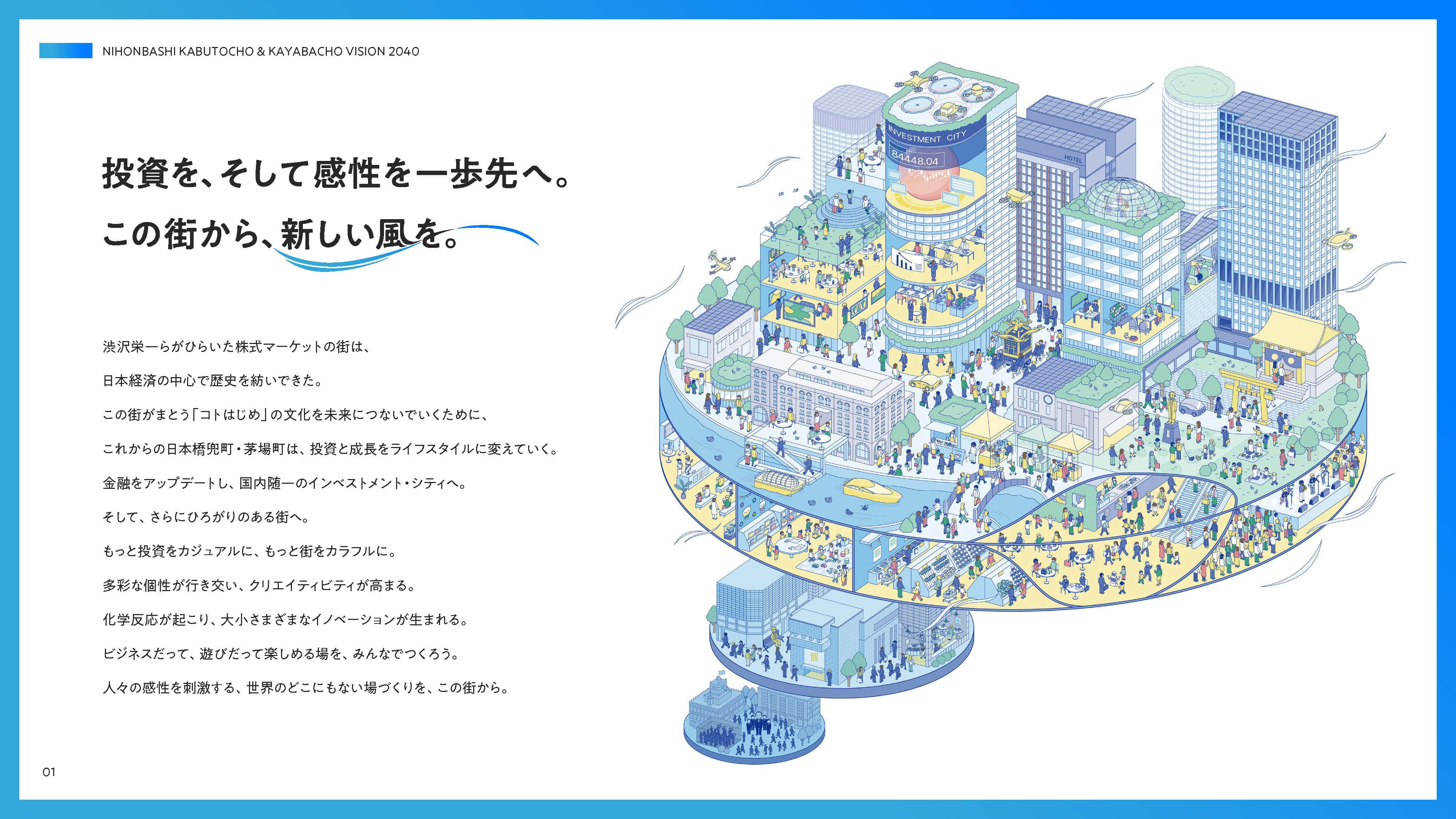 投資を、そして感性を一歩先へ。この街から、新しい風を。